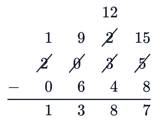 Subtraction Formatter