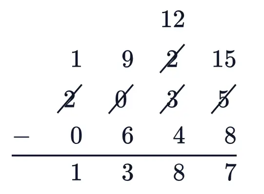 Subtraction Formatter